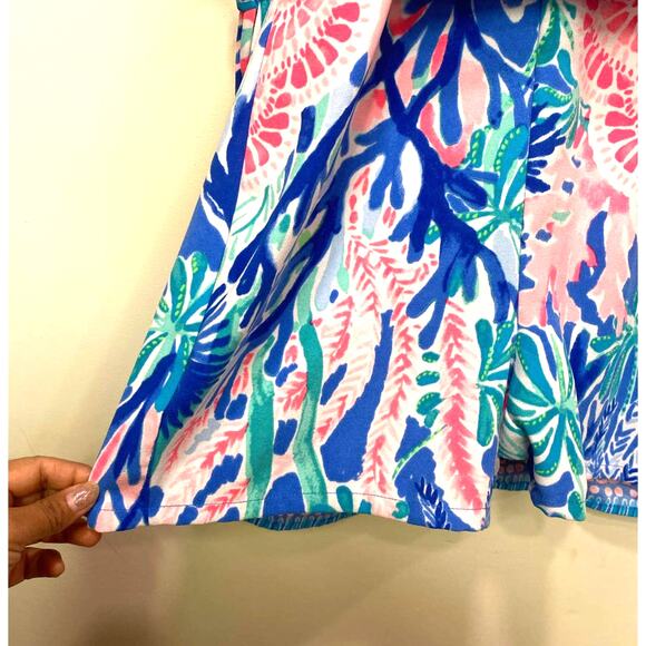 Lilly Pulitzer Pearl Jumper Dress 00 Tropical Vacation beach - Picture 10 of 12